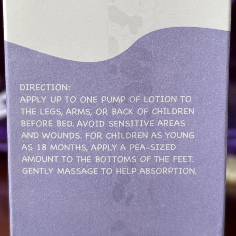 Brand New Magnesium Lotion for Kids & Babies Sleep Bedtime Calming Body Cream
